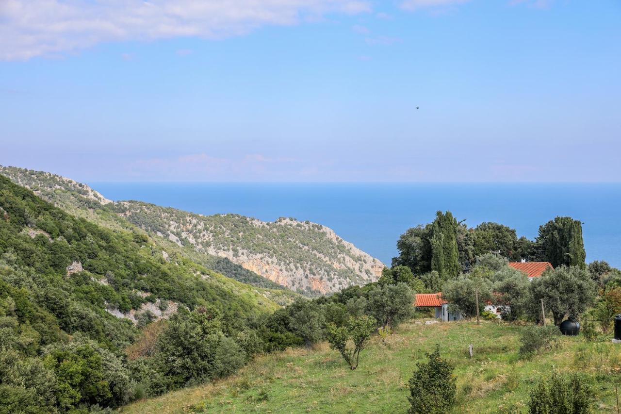 Villa Mitzelos Moni Evaggelistrias Екстер'єр фото